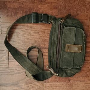 Yagenu denim shoulder bag unisex